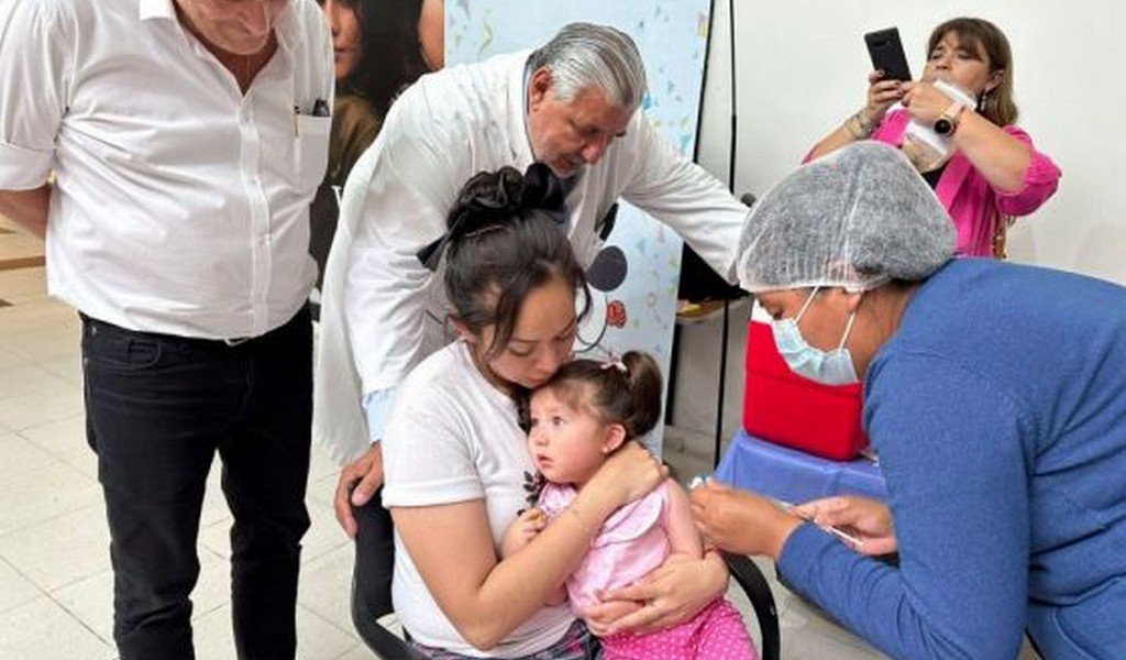 Hasta el 11 de diciembre se extiende la Campaña de Vacunación contra sarampión, rubéola, paperas y polio