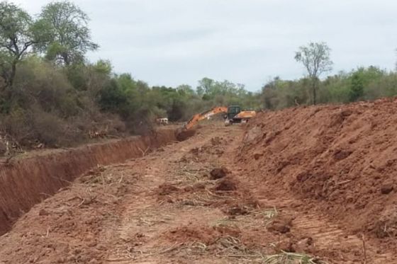 Recursos Hídricos sigue trabajando en las zonas ribereñas del río Pilcomayo