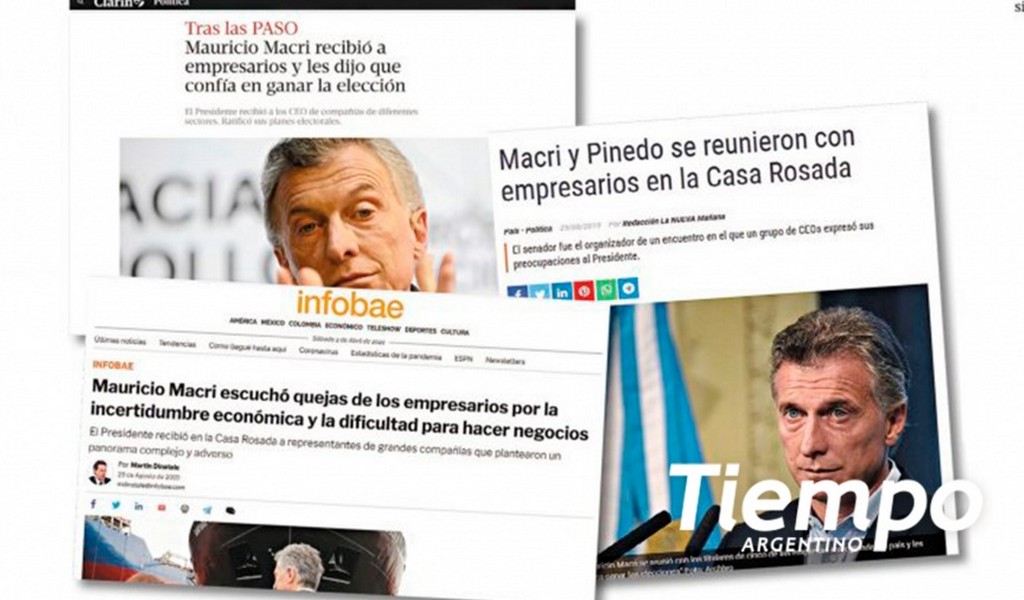 Empresarios sacaron dólares del país tras reunirse con Macri dos días antes del cepo
