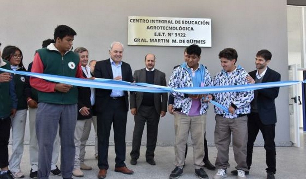 Se inauguró el Centro Integral de Educación Agrotecnológico