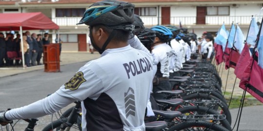Incorporaron equipamiento para el patrullaje de bicipolicías